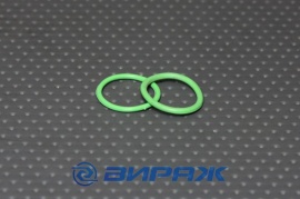    Кольцо уплотнительное круглого сечения 17*2, зеленое, HNBR  81634