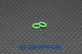    Кольцо уплотнительное круглого сечения 8*2, зеленое, HNBR  81637