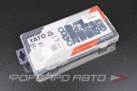 YATO  YT06878 Набор резиновых втулок проводки 180 предметов  190963