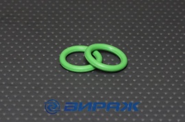    Кольцо уплотнительное круглого сечения 17*3.5, зеленое, HNBR  81635