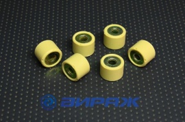 YOG  GY6125 Ролик вариатора мопеда (16 гр.) 6*18*14  66314