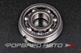 NSK  6305NR Подшипник 25*62*17 (шариковый) открытый с проточкой 63052RSNR 6305NR 137405